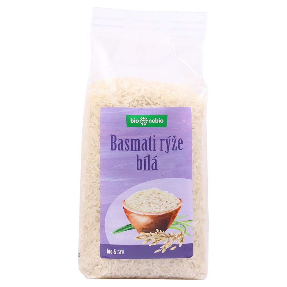 BIO NEBIO Rýže Basmati bílá BIO 500 g