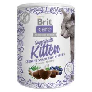 BRIT Care Snack Superfruits Kitten s kuřetem