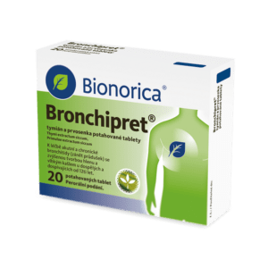 BRONCHIPRET Tablety 20 kusů