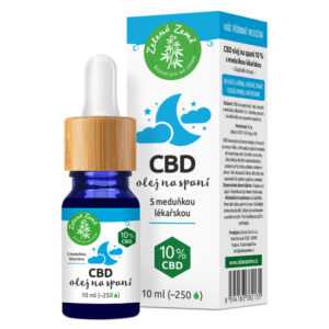 ZELENÁ ZEMĚ CBD kapky na spaní 10 ml