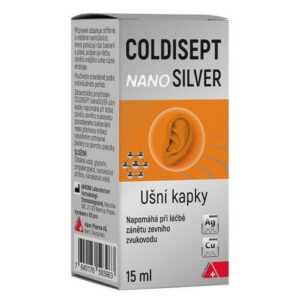 COLDISEPT Nanosilver ušní kapky 15 ml