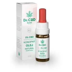 DR. CBD 5% CBD konopný olej natural 10 ml