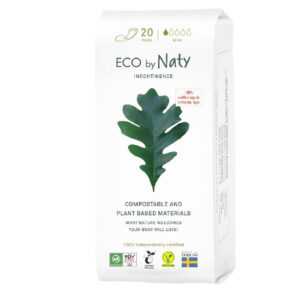 ECO BY NATY Dámské inkontinenční vložky Mini 20 ks