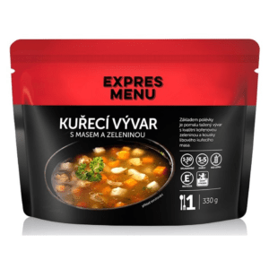 EXPRES MENU Kuřecí vývar s masem a zeleninou 330 g