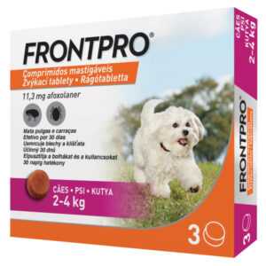 FRONTPRO® antiparazitární žvýkací tablety pro psy (2-4 kg) 11