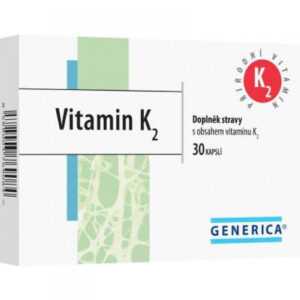 GENERICA Vitamin K2 30 kapslí