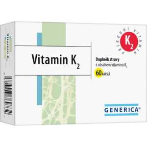 GENERICA Vitamin K2 60 kapslí