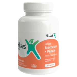 KLAS CZ Super Bromelain + Papain 90 tablet