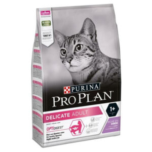 PURINA PPRO PLAN  Delicate turkey granule pro kočky 3 kg