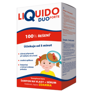 LIQUIDO Duo forte  šampon na vši 200 ml + sérum ZDARMA