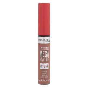 RIMMEL LONDON Lasting Mega Matte Tekutá rtěnka Be My Baby 7