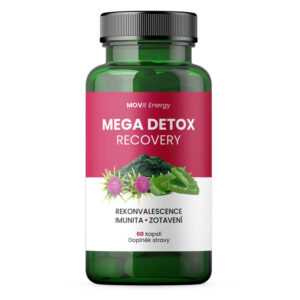 MOVIT ENERGY Mega detox recovery 60 kapslí