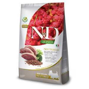 N&D Quinoa Neutered Duck & Broccoli & Asparagus Mini pro malá plemena psů 2
