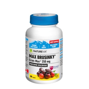 NATUREVIA Max brusinky Cran-Max 30 kapslí