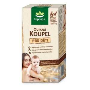 TOPNATUR Ovesná koupel pro děti 6x25 g