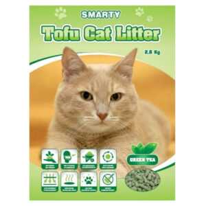 SMARTY Tofu cat litter green tea podestýlka pro kočky 2