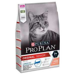 PURINA PRO PLAN Senior 7+ salmon granule pro kočky 3 kg