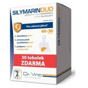 DA VINCI ACADEMIA Silymarin Duo 60 + 30 tobolek ZDARMA