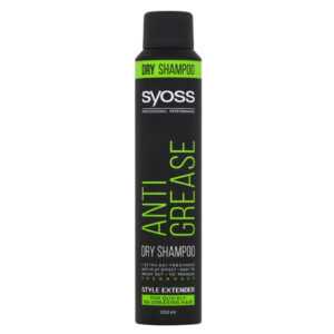 SYOSS Anti Grease Suchý šampon pro rychle se mastící vlasy 200 ml