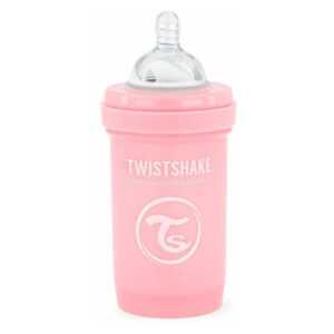 TWISTSHAKE Kojenecká láhev Anti-Colic růžová 0 + měsíců 180 ml