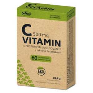 VITAR EKO Vitamin C 500 mg + rakytník 60 kapslí