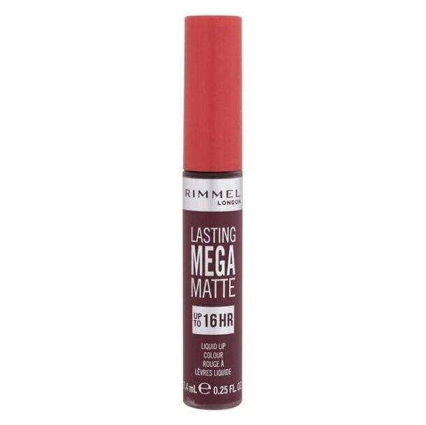 RIMMEL LONDON Lasting Mega Matte Tekutá rtěnka Plum This Show 7