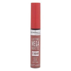 RIMMEL LONDON Lasting Mega Matte Tekutá rtěnka Pink Blink 7