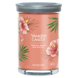 YANKEE CANDLE Signature Tumbler velký Tropical Breeze 567 g