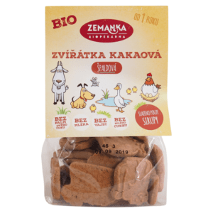 ZEMANKA Špaldová zvířátka kakaová BIO 100 g