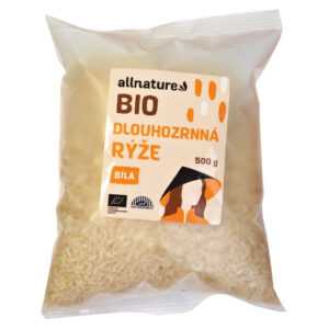 ALLNATURE Dlouhozrnná rýže bílá 500 g BIO