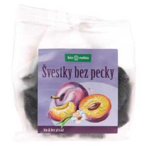 BIO NEBIO Sušené švestky vypeckované BIO 150 g