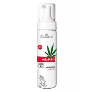 CANNADERM Robátko Mycí pěna Sensitive 200 ml