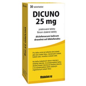 DICUNO 25 mg potahované tablety 30 ks