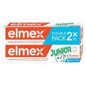 ELMEX Junior Zubní pasta pro děti ve věku 6-12 let  2x 75 ml