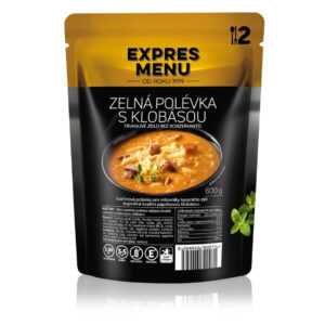 EXPRES MENU Zelná polévka s klobásou bez lepku 2 porce