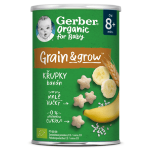 GERBER Křupky banánové BIO 35 g 8m+