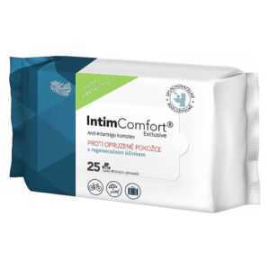 INTIM COMFORT Anti-intertrigo vlhčené ubrousky 25 ks