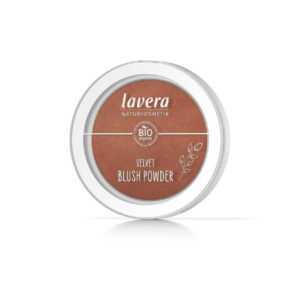 LAVERA Sametová pudrová tvářenka 03 Cashmere Brown 4