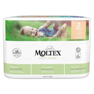 MOLTEX Pure & Nature Mini 3-6 kg  38 kusů