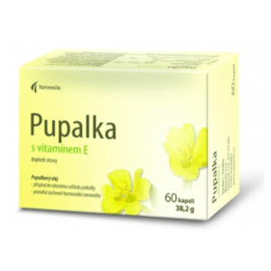 NOVENTIS Pupalka s vitamínem E 60 kapslí