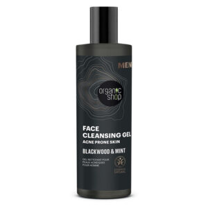 ORGANIC SHOP Čistící gel na pleť Blackwood a máta 200 ml