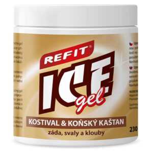 Refit Ice gel s kostivalem a kaštanem 230 ml hnědý