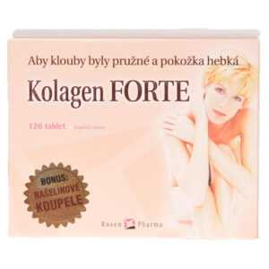 ROSEN PHARMA Kolagen forte 120 tablet + 2 RosenSpa zelená koupel ZDARMA