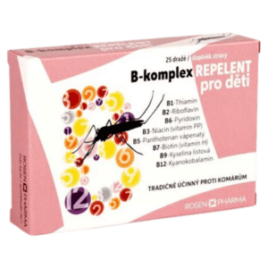 ROSEN PHARMA B-komplex repelent pro děti 25 dražé