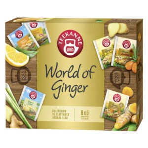 TEEKANNE World of ginger kolekce zázvorových čajů 6 x 5 sáčků