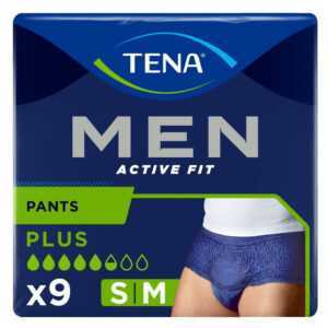 TENA Men pants plus inkontinenční kalhotky velikost M 9 kusů