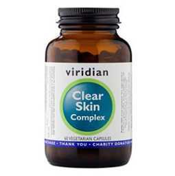 VIRIDIAN Nutrition Clear Skin Complex 60 kapslí