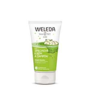 WELEDA 2v1 Sprchový krém a šampon veselá limetka 150 ml