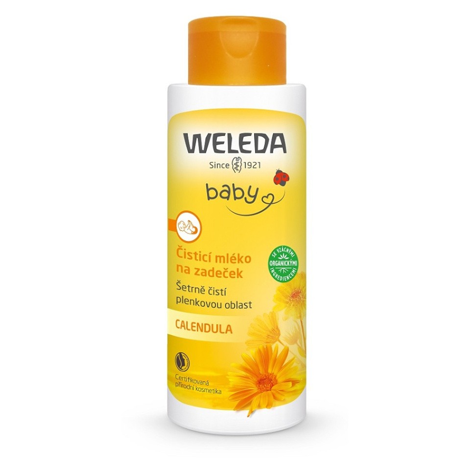 WELEDA Čisticí mléko na zadeček 400 ml