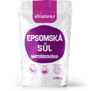 ALLNATURE Epsomská sůl Mateřídouška 1000 g